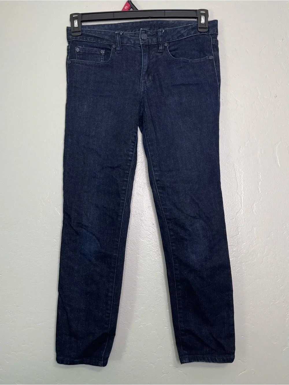 Tory Burch Women’s 26 Cropped Skinny Jeans Dark Blue Denim 50001275